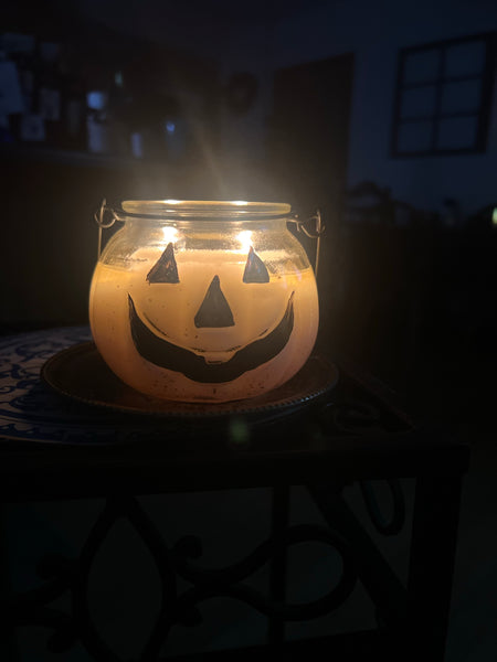 Jack-O’-Lantern Pumpkin Soy Candles 10.5oz