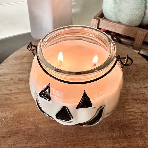 Jack-O’-Lantern Pumpkin Soy Candles 10.5oz