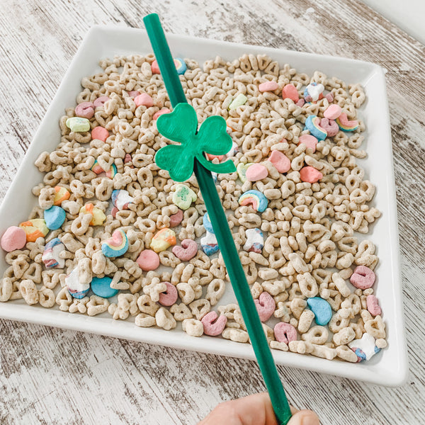 Shamrock Straw Topper 🍀