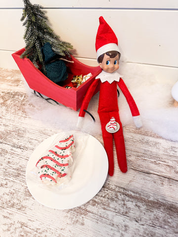 Elf Christmas Tree Cake Mini Set
